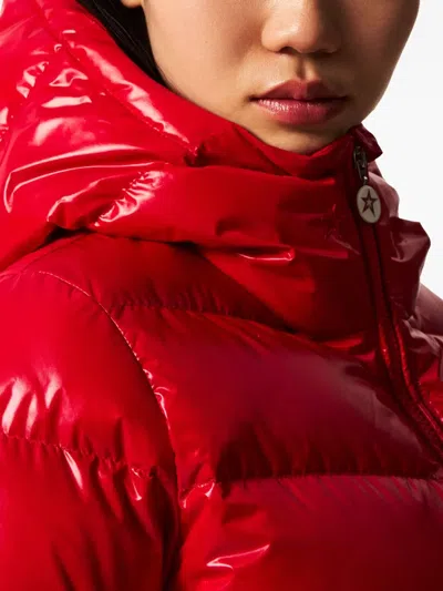 Perfect Moment Polar Flare Down Ski Jacket In Purple