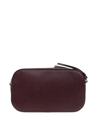 Tory Burch Miller Mini Crossbody Bag Dark Carmine In Burgundy