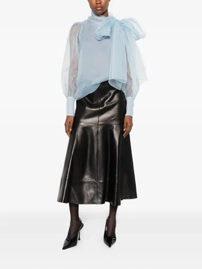 Lita Couture Ellise Blouse In Blue