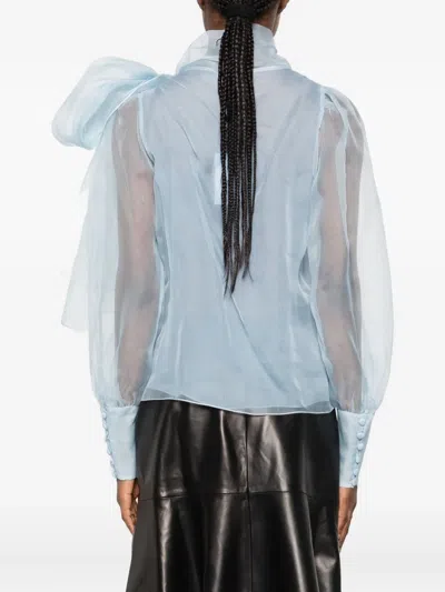 Lita Couture Ellise Blouse In Blue