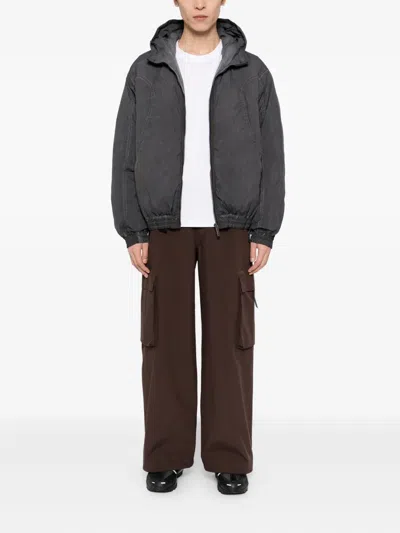 Izzue Zip-up Jacket In Black