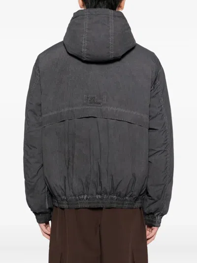 Izzue Zip-up Jacket In Black