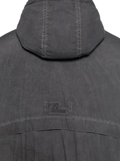 Izzue Zip-up Jacket In Black