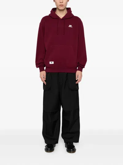 Chocoolate Logo Embroidered Hoodie In Red