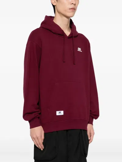 Chocoolate Logo Embroidered Hoodie In Red