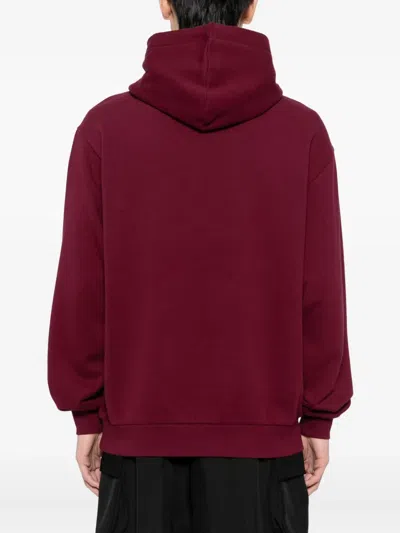 Chocoolate Logo Embroidered Hoodie In Red