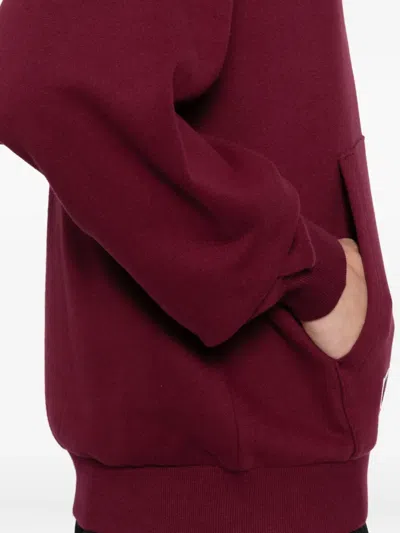 Chocoolate Logo Embroidered Hoodie In Red