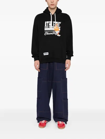 Chocoolate Chocoo-pup Hoodie In Black