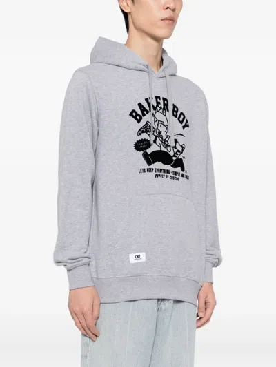 Chocoolate Baker Boy Hoodie In Gray