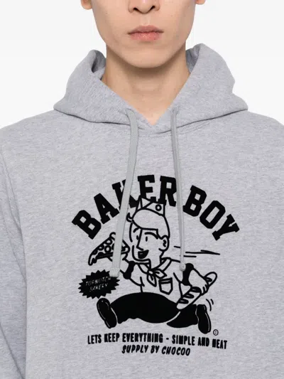 Chocoolate Baker Boy Hoodie In Gray