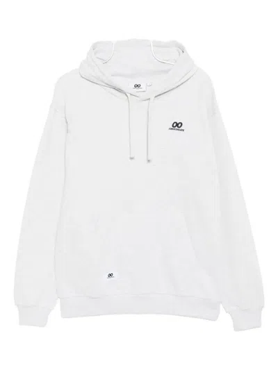 Chocoolate Logo Embroidered Hoodie In Gray