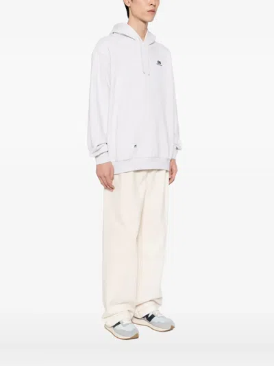 Chocoolate Logo Embroidered Hoodie In Gray