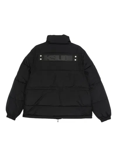 Ksubi Cinched Puffer Jacket In Black