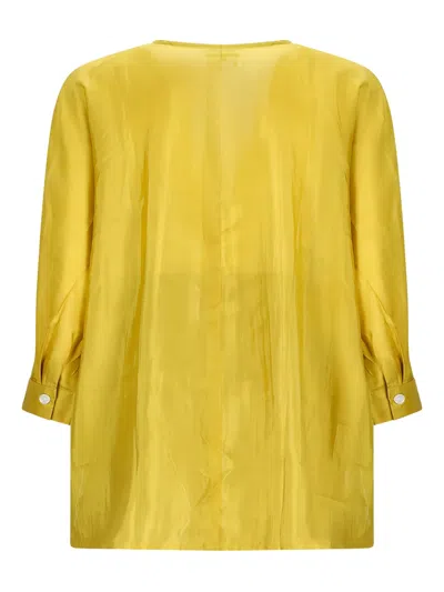 The Rose Ibiza Indochine V-neck Blouse In Green