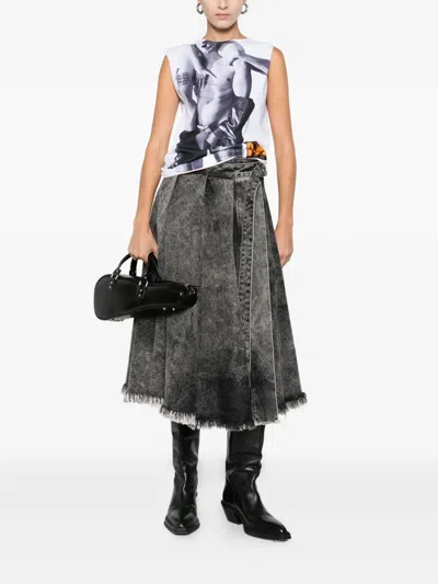 Charles Jeffrey Loverboy Graphic-print Tank Top In Black