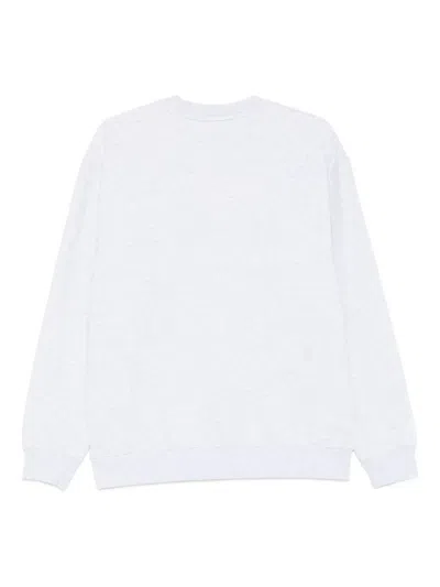 Carhartt Logo-embroidered Sweatshirt In White
