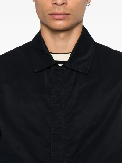 C.p. Company Overshirt In Diagonal Flatt Nylon Clothing In Blue