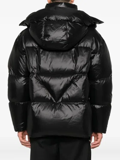 Peuterey Long-sleeved Cotton Jacket In Black