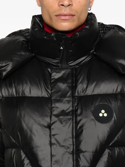 Peuterey Long-sleeved Cotton Jacket In Black