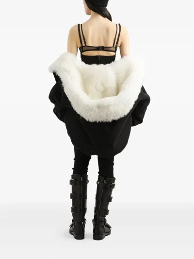 Dolce & Gabbana Short Silk And Viscose Dress In Black