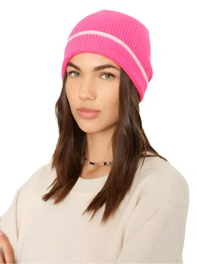 Xirena Georgy Beanie In Dayglo Pink Rosewater In Pink