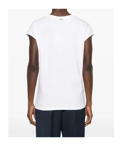 Herno Interlock Jersey T-shirt In Neutral
