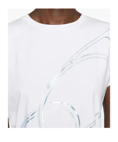 Herno Interlock Jersey T-shirt In Neutral