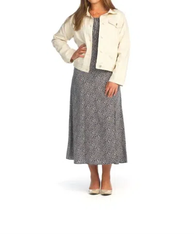Papillon Women's Bianca Denim Jacket In Grey In Multi