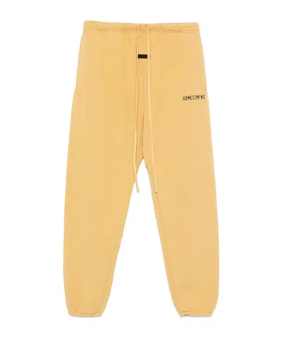 Essentials Drop-crotch Track Pants In Yellow