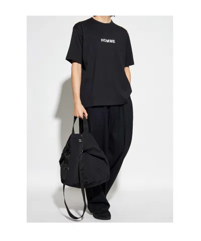Comme Des Garçons T-shirt Comme Des Garcons Men Color Black In Black