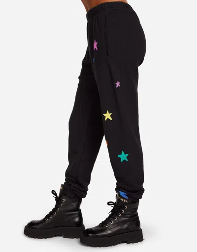Lauren Moshi Chantria Brushed Stars In Black