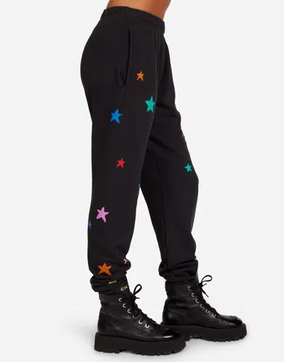Lauren Moshi Chantria Brushed Stars In Black