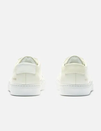 Common Projects Original Achilles Low Leather Sneakers In White