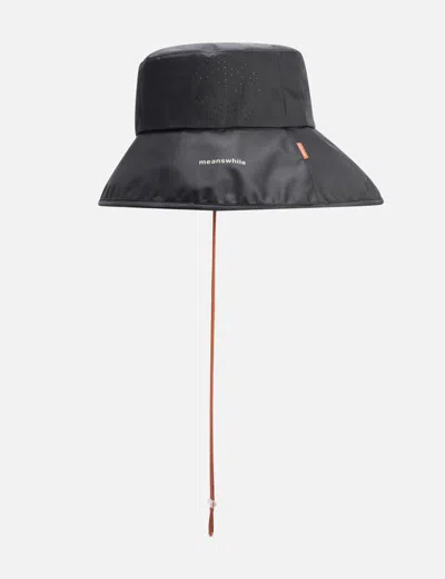 Goopimade X Meanswhile “mw-a1” Reconnaissance Tactical Bucket Hat In Blue