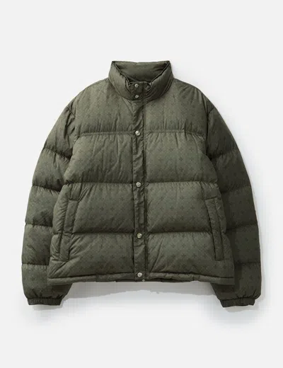 Chrome Hearts Monogram Puffer Jacket In Green