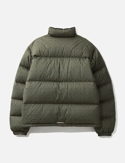 Chrome Hearts Monogram Puffer Jacket In Green