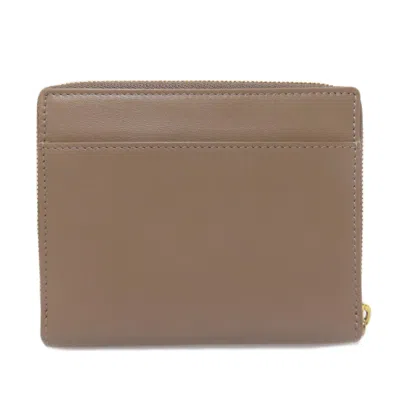 Pre-owned Balenciaga Brown Leather Wallet (bi-fold) ()