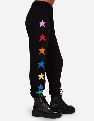 Lauren Moshi Tanzy Brushed Stars In Black
