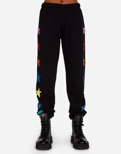 Lauren Moshi Tanzy Brushed Stars In Black
