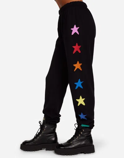 Lauren Moshi Tanzy Brushed Stars In Black