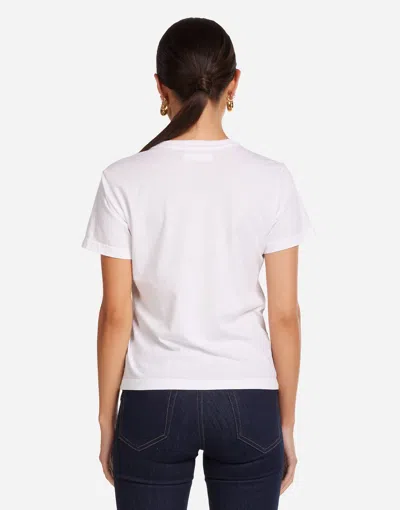 Lauren Moshi Ursula Brushed Stars In White