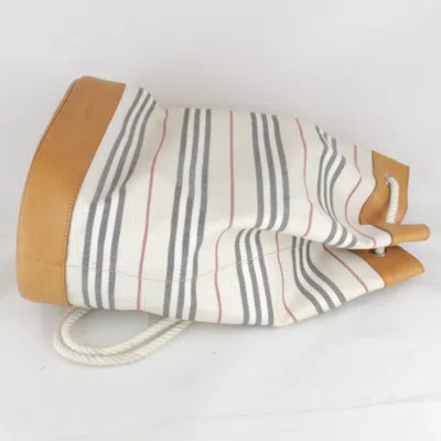 Pre-owned Burberry Multi-color Canvas Backpack ()