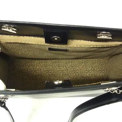Pre-owned Cartier Black Leather Handbag Shoulder Bag Tote Bag ()