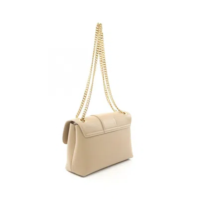 Pre-owned Celine Beige Leather Shoulder Bag () In Sand