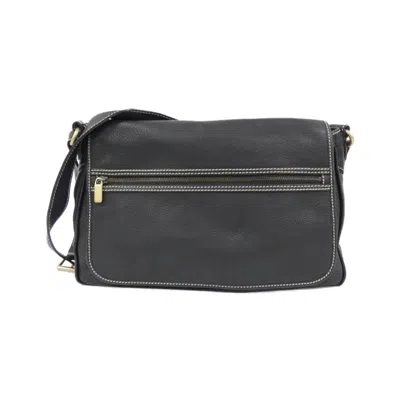 Pre-owned Celine Black Leather Shoulder Bag ()