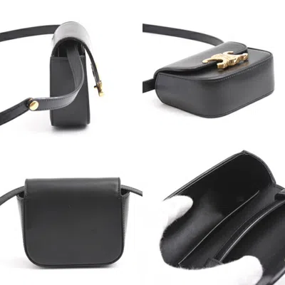 Pre-owned Celine Black Leather Shoulder Bag ()