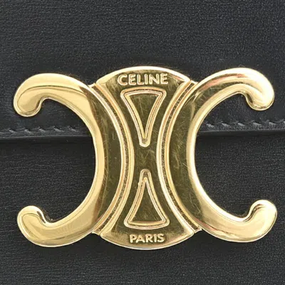 Pre-owned Celine Black Leather Shoulder Bag ()