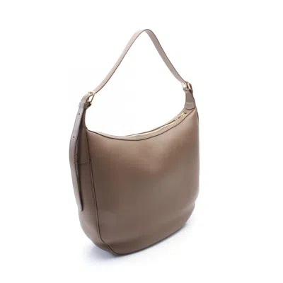 Pre-owned Celine Brown Leather Pouch Shoulder Bag ()