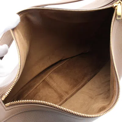 Pre-owned Celine Brown Leather Pouch Shoulder Bag ()