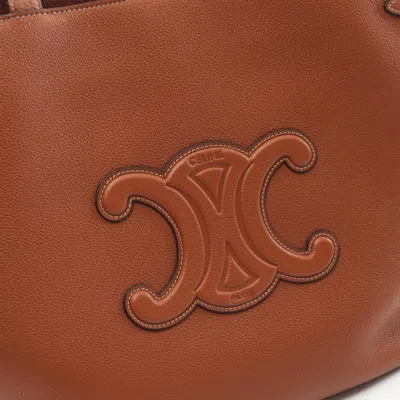 Pre-owned Celine Brown Leather Tote Bag ()